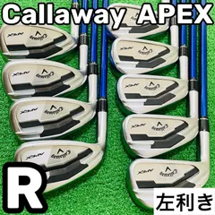 キャロウェイ　APEX FORGED UT5+8.9.P レフティ　左用 2025年最新】レフティ アイアン apexの人気アイテム - メルカリ