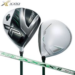 ダンロップ ゼクシオX エックス マットホワイト ドライバー Miyazaki AX-2 カーボンシャフト