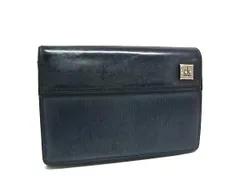 Calvin Klein カルバンクライン レザー カードケース カード入れ 名刺入れ メンズ ネイビー系 DI3927