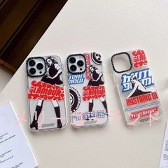 ヒステリックグラマー  iPhone用ケース ケースティファイ スマホケース カバー 耐衝撃 透明 クリア ソフトケース アート iPhone16/16pro/16pro max/15/15pro/15pro max/14/14pro max/13/12
