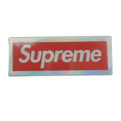 【希少】Supreme ホログラムステッカー ミニ≪正規品≫Supreme ステッカー ホログラム BOX サイドロゴ