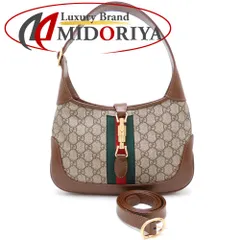 GUCCI グッチ ジャッキー1961 636706 ショルダーバッグ 2Way GGスプリームキャンバスxレザー ベージュ レディース/352673【中古】