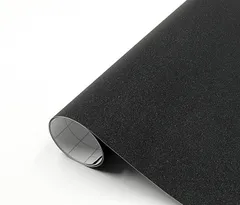 IlMondoMall マットブラック ラッピングシート 艶消し黒 152x100cm( ダイヤモンドブラック,  152x100cm)