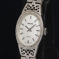 RADO ラドー 腕時計 レディース シルバー アンティーク クォーツ RADO ラドー 腕時計 レディース シルバー アンティーク クォーツ