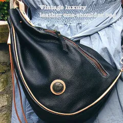 ★豪華ライダース 職人仕上げ 牛革 アメリカンバイカーズ ワンショルダー ボディバッグ 新品 ヴィンテージ メンズ イタリア レトロ★419b