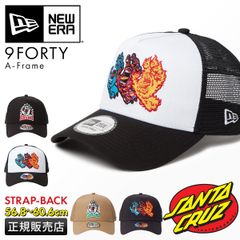ニューエラ サンタクルーズ メッシュキャップ 帽子 メンズ ブランド 9FORTY A FRAME 940 NEWERA SANTA CRUZ