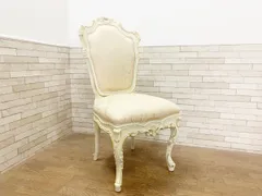 イタリア SILIK シリック ロココ様式スツール 　サイドチェア　椅子 腰掛け イタリア SILIK シリック ロココ様式スツール サイドチェア 椅子