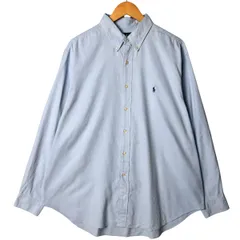 古着 ラルフローレン Ralph Lauren CLASSIC FIT クラシックフィット 長袖 ボタンダウンシャツ メンズXL相当/eaa575631