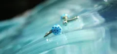 ミルフィオリイヤリング(ピアス)
