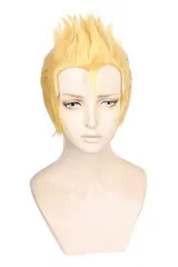 【1～3日以内に発送！】コスプレ耐熱ウィッグ ゴールド オールバック ウィッグ ★東京卍リベンジャーズ/花垣武道 タケミっち 等
