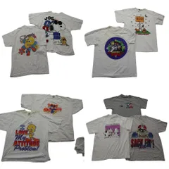 古着卸 まとめ売り ～90S　オールド 半袖Tシャツ 9枚セット (メンズ M /L /XL /2XL ) トゥイーティ スヌーピー 中古 古着 MZ6185