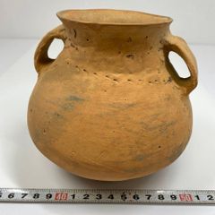 古信楽小壺 25cm中壺 鎌倉時代室町時代 古信楽焼 素焼き - メルカリ