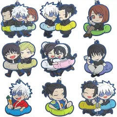 【中古】キーホルダー 全9種セット 「呪術廻戦 キャラばんちょうこうラバーマスコット 懐玉・玉折」