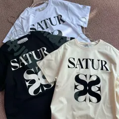 2025年最新】SATUR tシャツ 韓国の人気アイテム - メルカリ