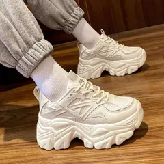 厚底 スニーカー レディース ダッドスニーカー 韓国風 厚底シューズ 美脚 履きやすい カジュアルシューズ ウォーキング かわいい 蒸れない おしゃれ 歩きやすい 通学 通勤 かわいい 可愛い zongwen17
