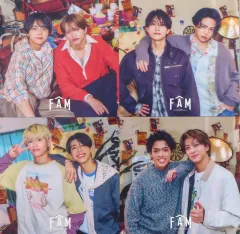 【中古】紙製品 timelesz FAMペア絵柄アナザージャケット4種セット 「CD FAM 通常盤」 購入特典