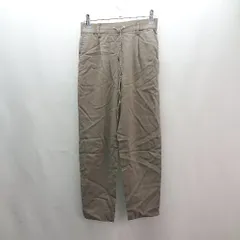 ◇ green label relaxing タック テーパード ウエストゴム イージー パンツ サイズ36 グリーン レディース E  【1308290059074】