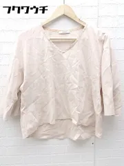 ◇ JOURNAL STANDARD ジャーナルスタンダード 七分袖 Tシャツ カットソー Fサイズ ピンク系 レディース 【中古】 【1002800766574】