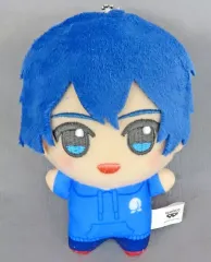 【中古】ぬいぐるみマスコット・ぬいぐるみバッジ なおきり ちびぐるみ～おそろいパーカー～vol.1 「カラフルピーチ」