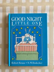 ROBERT KRAUS 「GOOD NIGHT LITTLE ONE（おやすみなさい 1.2.3）」 N.M.BODECKER　数の絵本　ウサギ　兎　洋書絵本
