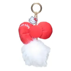 ハローキティ マスコット リボンファーチャーム サンリオ バッグチャーム かわいい キャラクター グッズ 