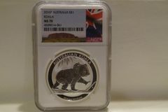2016-P, NGC MS70 Atralia Koala