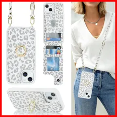 15 財布型ケース【上下開】iPhone15 15 携帯ケース【RFID機能】iPhone 背面ポケット付きiPhone ケース 15 ショルダー case 斜めがけ カード収納 首かけ 360°回転リング クロスボディ肩掛け スマホケースショルダー 可愛 手