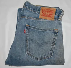 送料無料!D-20 USED Levis リーバイス 505 デニム 製　実寸W34