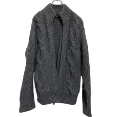 FRENCH CONNECTION ジップアップ ウール混紡 ニット セーター カーディガン M レディース グレー 古着卸 アメリカ仕入 a609-5453