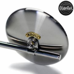 JCMAミラー φ100 ヘアライン 正ネジ・逆ネジセット MOTOR ROCK (MR-HC058H・MR-HC060H)