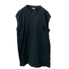 FRUIT OF THE LOOM ノースリーブ 無地 ポケットTシャツ L ブラック フルーツオブザルーム タンクトップ 古着卸 アメリカ仕入 a707-5252のサムネイル