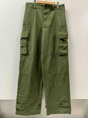 フランス軍 M-47 50s 移行期 ロングパンツ トラウザー カーキ ミリタリー ヴィンテージ 古着