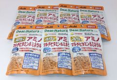 アサヒ Dear-Natura ディアナチュラ スタイル 49種アミノ マルチビタミン＆ミネラル 80粒(20日分)×7袋セット(560粒 140日分)