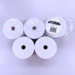 【訳あり・新品未使用】汎用 感熱 レジロール レシート BPA不使用 紙幅58mm 外径80mm 内径12mm 白 3年保存 5巻セット