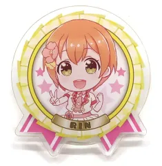 【中古】バッジ・ピンズ 星空凜 「セガコラボカフェ ラブライブ!スクフェスシリーズ アクリルバッジ(μ’s スクスタデフォルメ)」