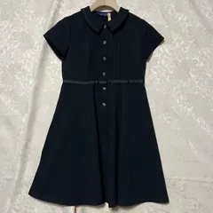 【美品】Chopin ショパン ワンピース 140 ブラック　半袖 フォーマル 卒業式 入学式 発表会 女の子　冠婚葬祭