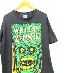 90s ビンテージ WHITE ZOMBIE 両面プリント バンド Tシャツ XL ブラック 90年代 USA製 アメリカ製 ホワイトゾンビ バンT ロックT