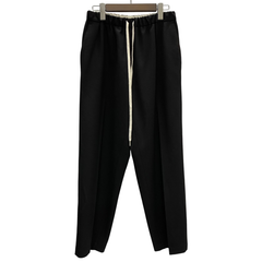 メゾンマルジェラ Maison Margiela 21AW MM6 ドローストリング ストレート パンツ S52KA0309 ボトムスその他 ブラック 38サイズ 201MB-1015