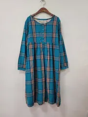 sunny cloud チェック ワンピース