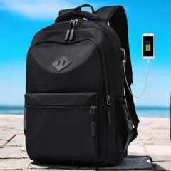 ビジネスリュック リュック メンズバック レディース バックパック ショルダー 軽量 PC パソコン 通勤 通学 大容量 新品 黒 ブラック 送料無料