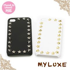 【即納】 【目玉商品】【iphone5s対応】MY LUXE(マイリュクス) スターフレームiPhone4/4s、iPhone5ケース スマホケース