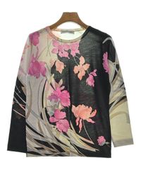 大きいサイズ46 最高級ライン レオナール シルク100% チュニック 花柄