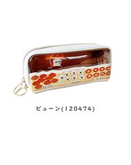 パンどろぼう ボックスペンケース 筆箱 文房具 キャラ 絵本 キャラ ペンケース ペンポーチ ペン 女の子 レディース 女の子 小学生 女子中学生 女子高校生 パン ぱんどろぼう クリア クリアポーチ コスメポーチ 化粧ポーチ ステーショナリー