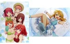 【中古】ポスター ピンナップポスター(二つ折り) 集合/結城晴 「五等分の花嫁∽/アイドルマスターシンデレラガールズ U149」 アニメディア 2023年8月号 綴じ込み付録