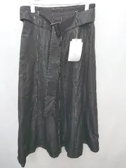 ◇ ◎ ●未使用● classicalelf クラシカルエルフ タグ付き ロング フレア スカート サイズL ブラック レディース P  【1406110011223】