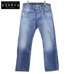 RRL ダブルアールエル USA製 ボタンフライ デニムパンツ/ 32