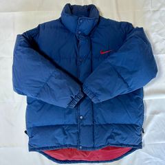 希少 90’s NIKE 銀タグ 刺繍ワンポイント ダウンジャケット ナイキ
