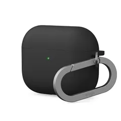 【新品】 【elago】 AirPods Pro3 対応 ケース シリコン 耐衝撃 ハイブリッド 落下防止 カラビナ 付 おしゃれ カバー ワイヤレス充電 対応 シンプル シリコンケース [ AirPods Pro 3 エアーポッズプロ3 エアポッツプロ  1