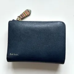 未使用保管品✨ポールスミス　折り財布　ジップストローグレイン2 紺　付属品 未使用保管品✨ポールスミス 折り財布 ジップストローグレイン2