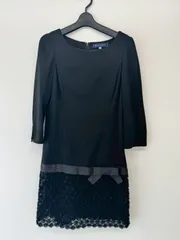 【極美品】エムズグレイシー ワンピース セットアップ リボン ブラウン 38 M'S GRACY 2024 Early Autumn Collection | msgracy